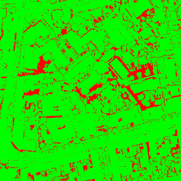 red/green image