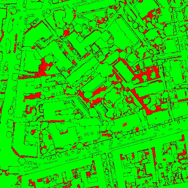 red/green image