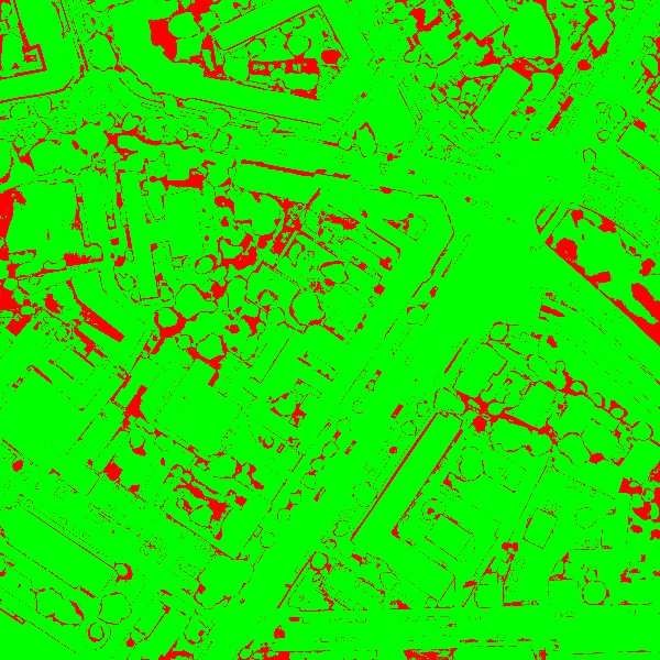 red/green image