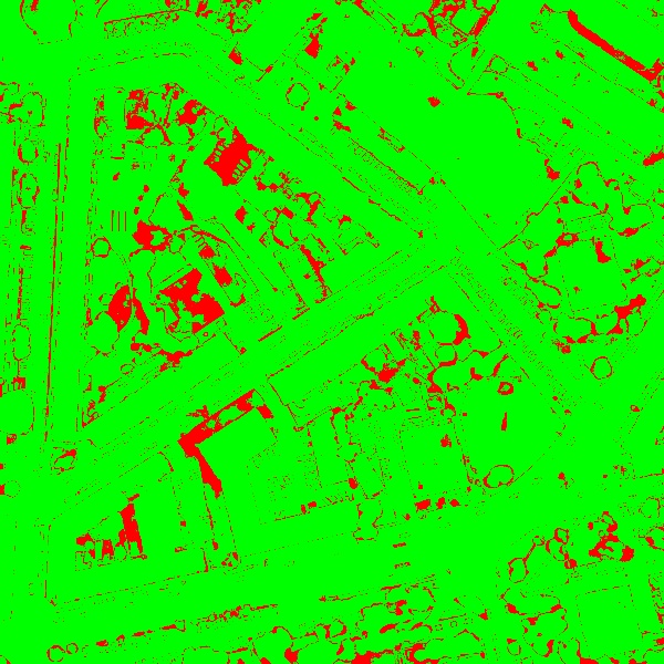 red/green image