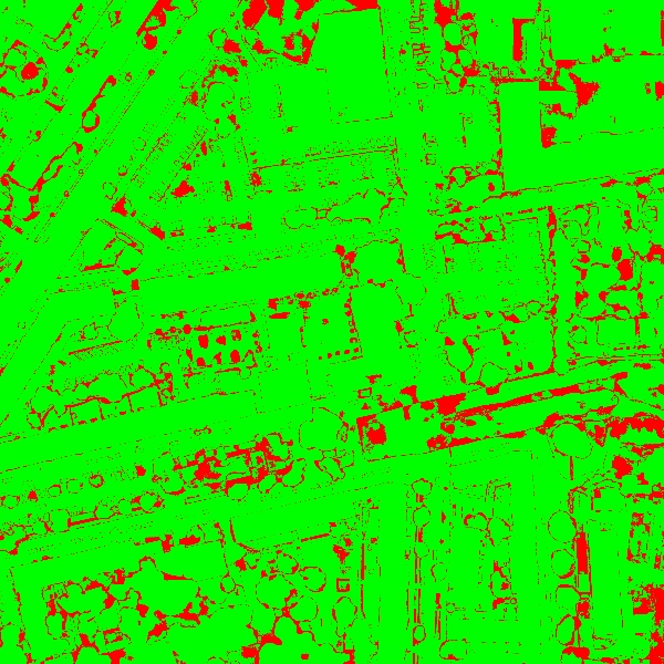 red/green image
