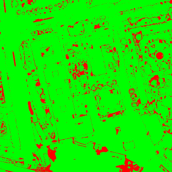 red/green image
