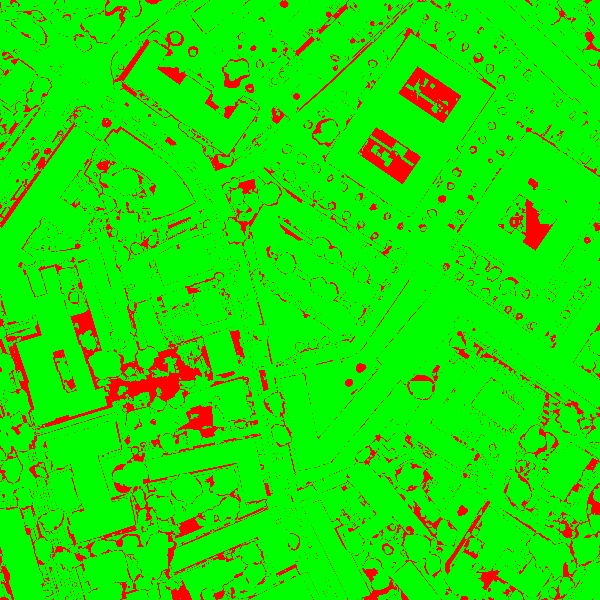 red/green image