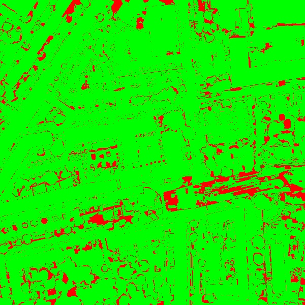 red/green image