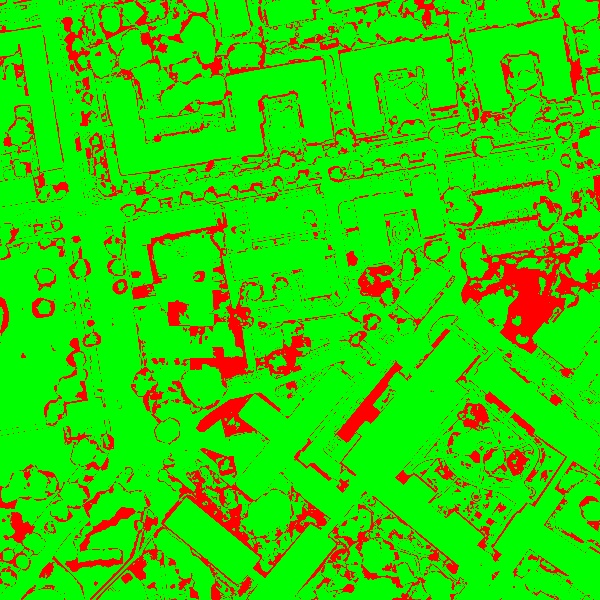 red/green image