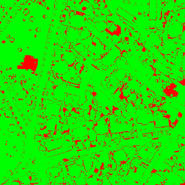 red/green image
