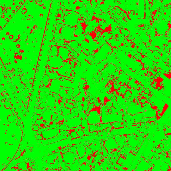 red/green image