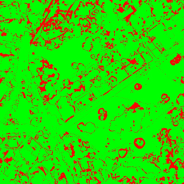 red/green image