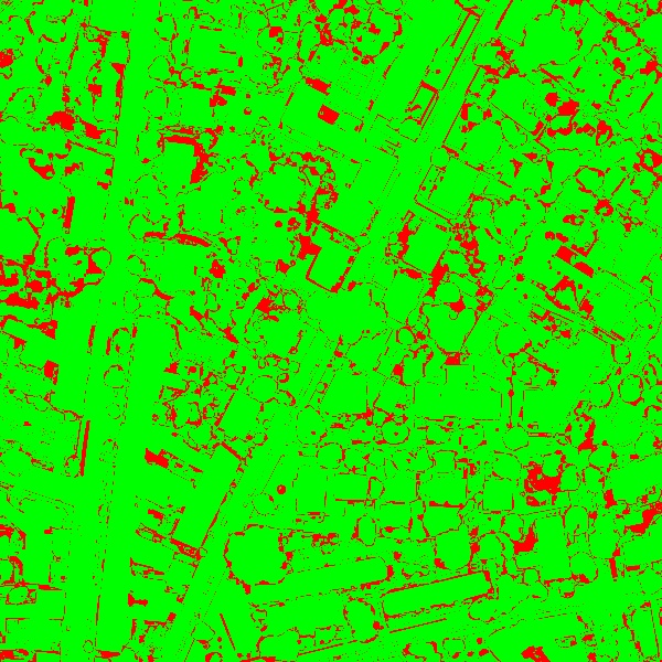 red/green image