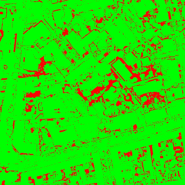 red/green image