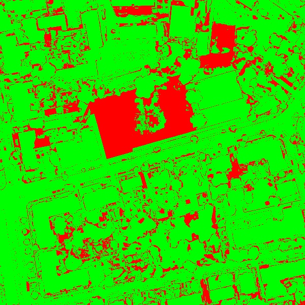 red/green image