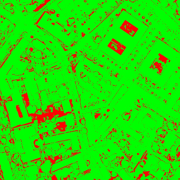 red/green image