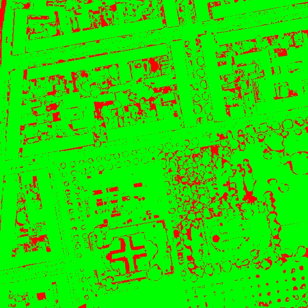 red/green image