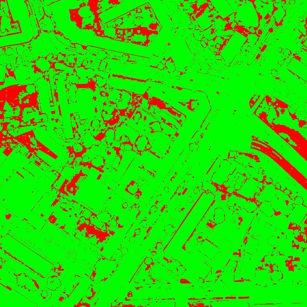 red/green image