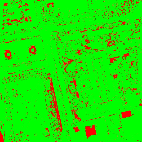 red/green image