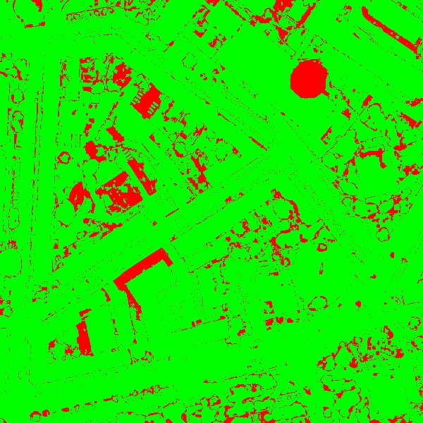 red/green image