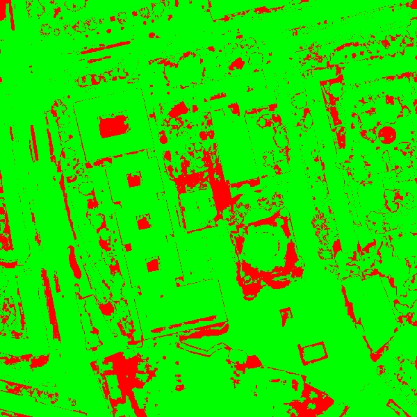 red/green image