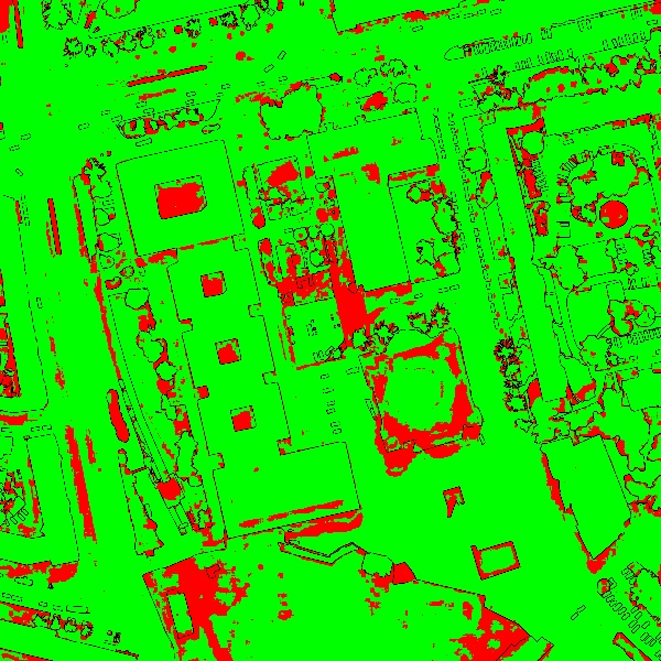 red/green image