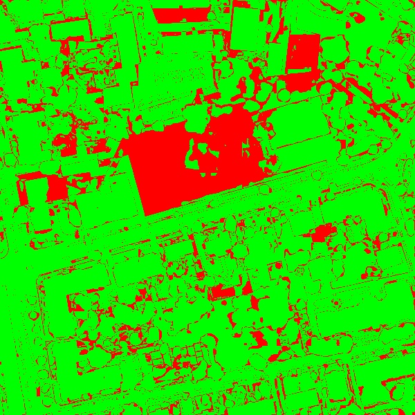 red/green image