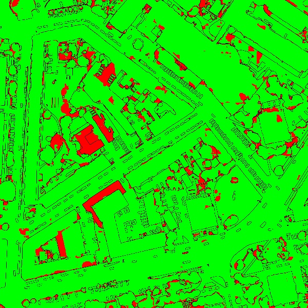 red/green image
