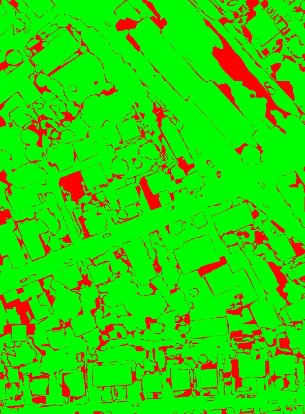 red/green image