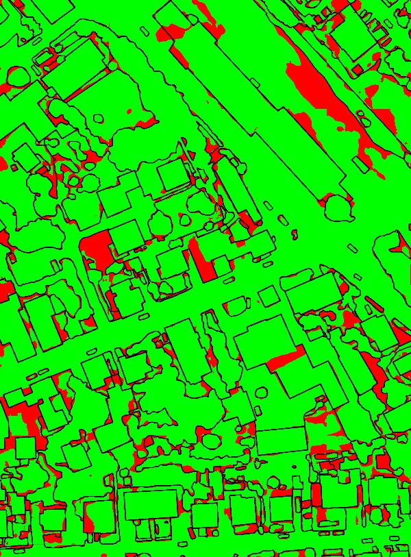 red/green image