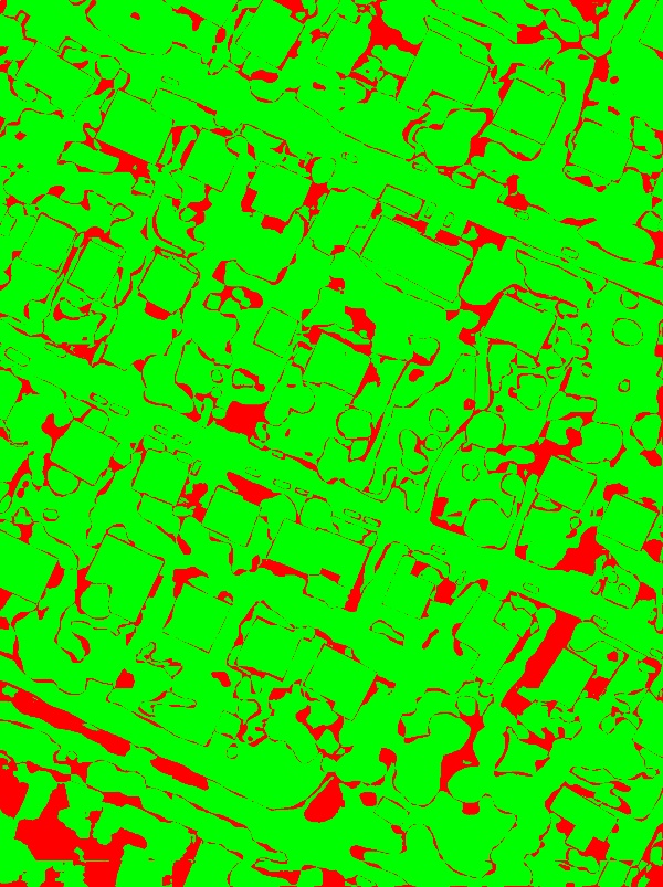 red/green image