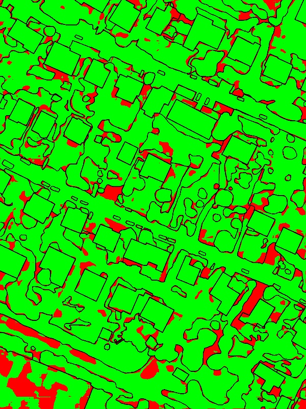 red/green image