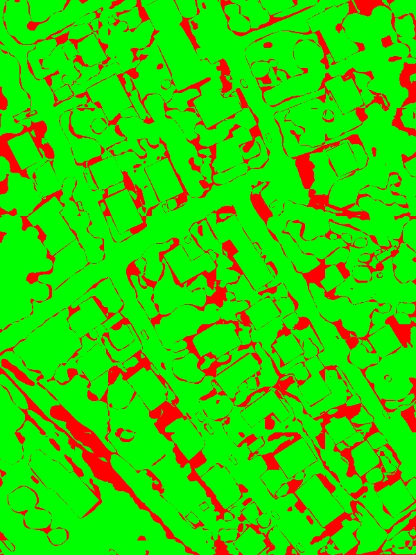 red/green image