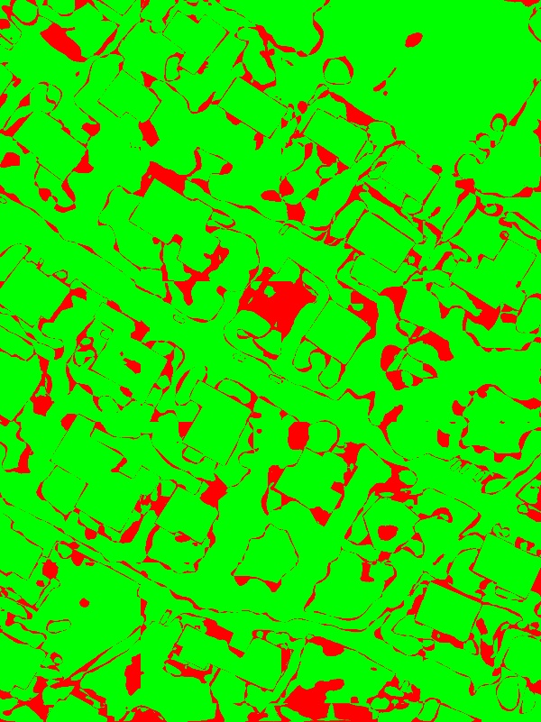 red/green image
