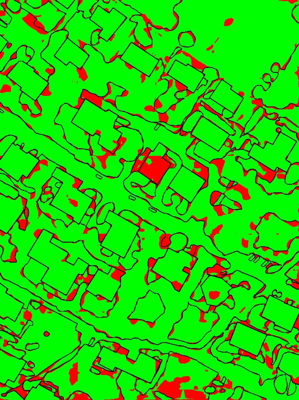 red/green image