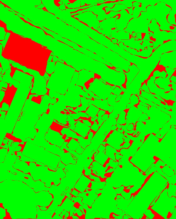 red/green image