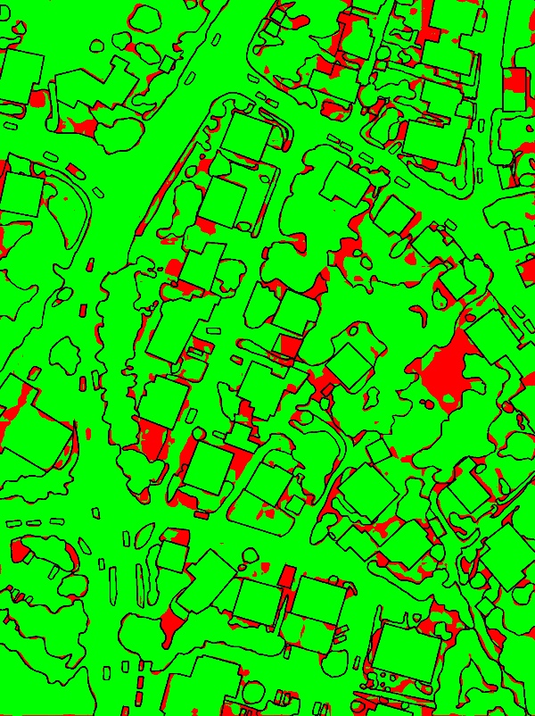 red/green image
