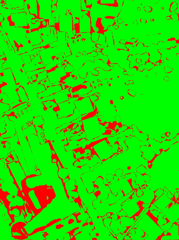 red/green image