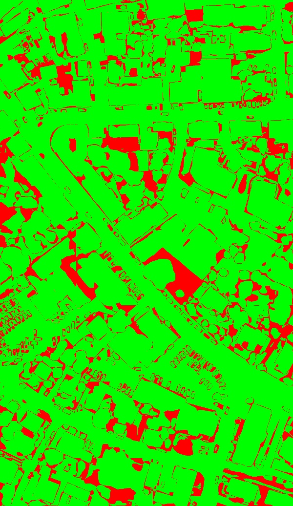 red/green image