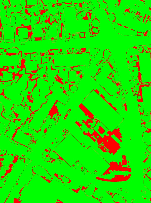 red/green image