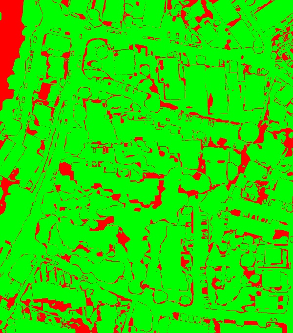 red/green image
