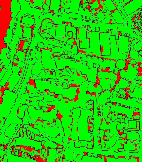 red/green image