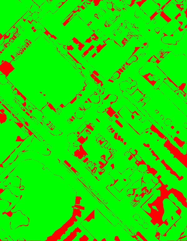 red/green image