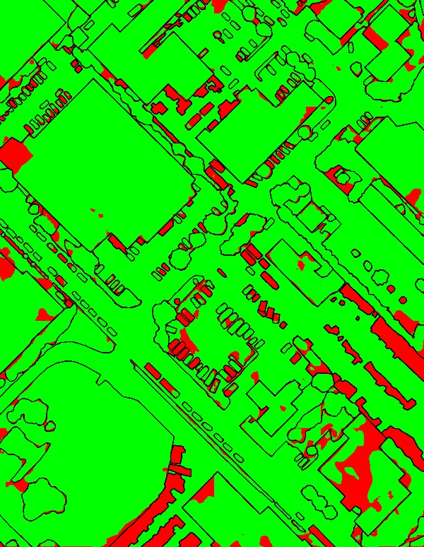 red/green image