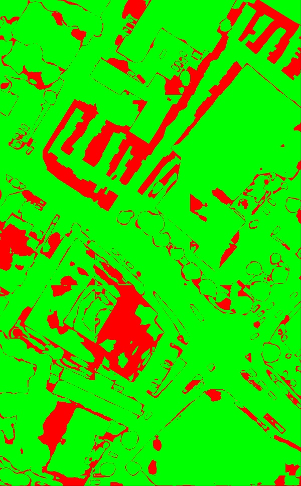 red/green image