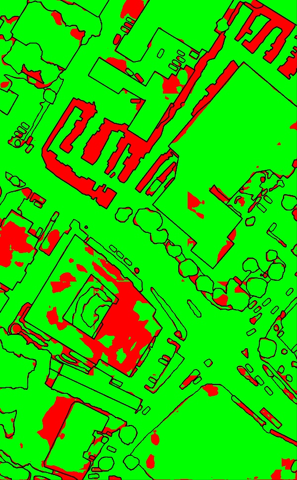 red/green image
