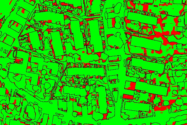 red/green image