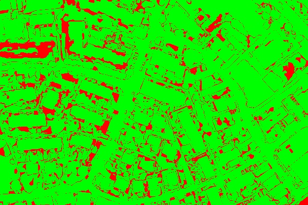 red/green image