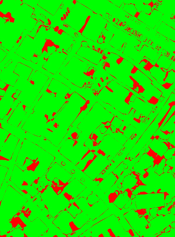 red/green image
