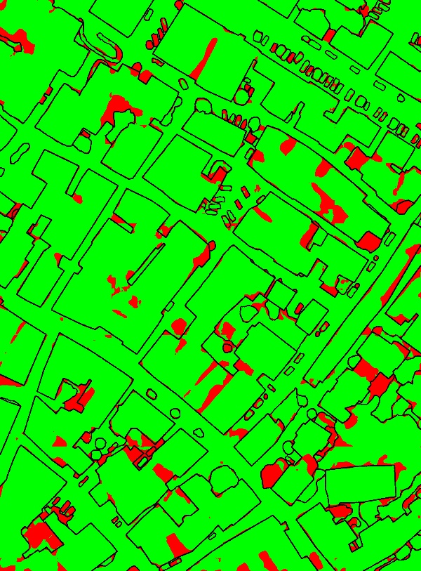 red/green image