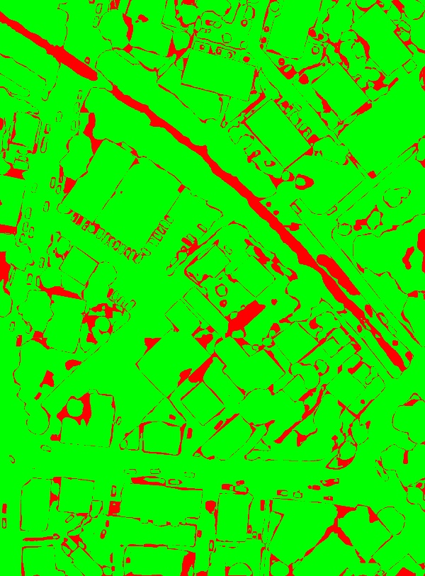 red/green image