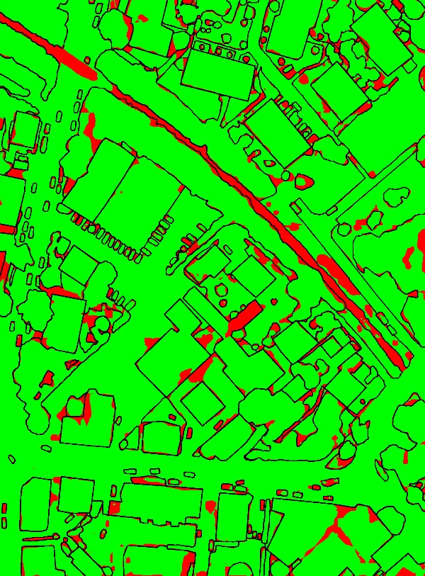 red/green image