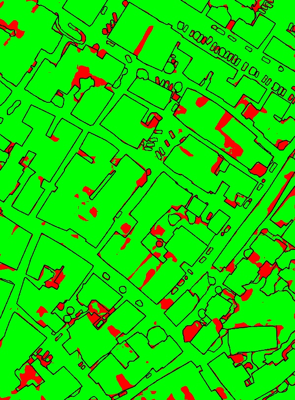 red/green image