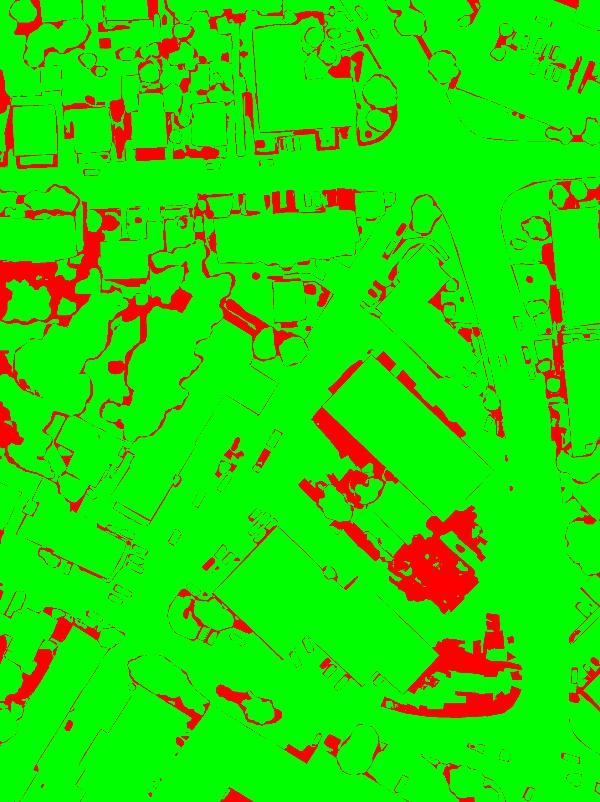 red/green image
